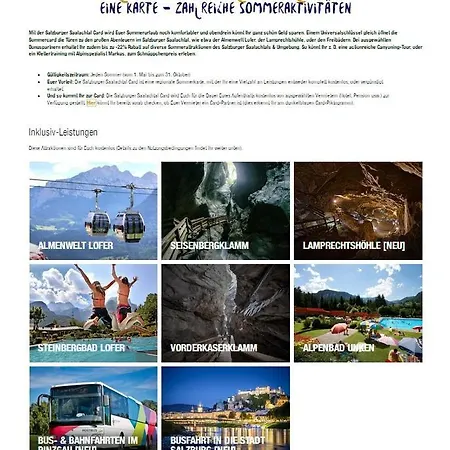 Appartement Saalachtal *